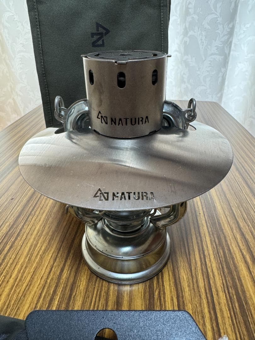 NATURA ナトゥーラ 小型オイルランタン、ハンガー、ウォーマー、収納袋ほか