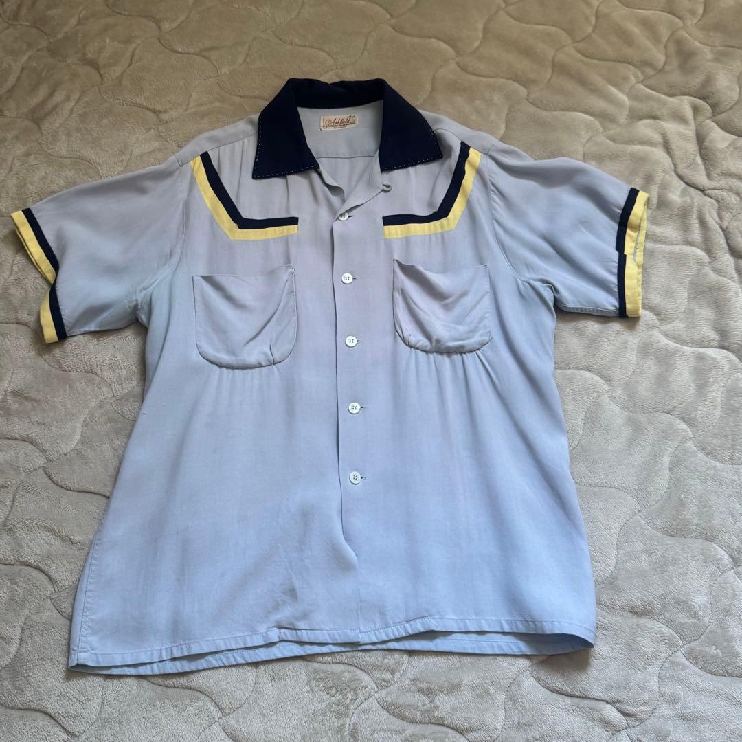 ヴィンテージ　ボウリングシャツ