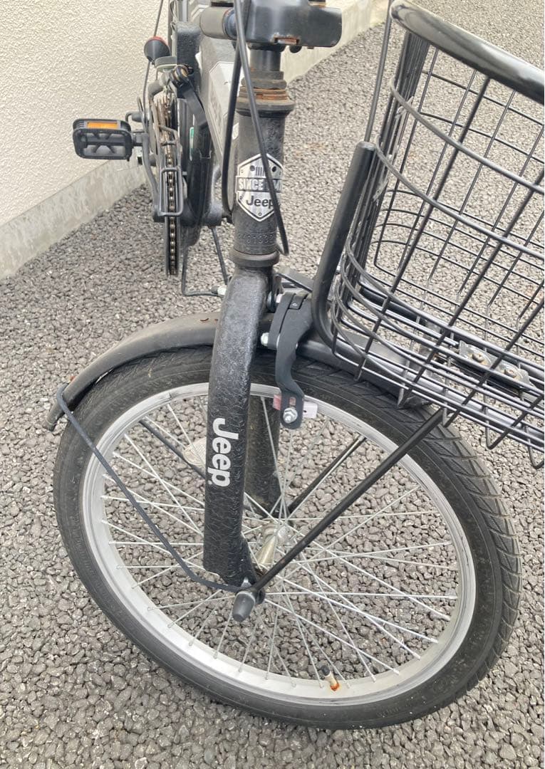 ☆超激シブ！！ JEEP JE-206G 20インチ 折りたたみ自転車 6段変速