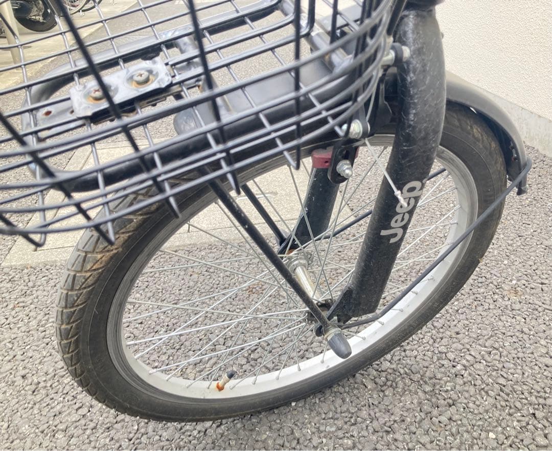 ☆超激シブ！！ JEEP JE-206G 20インチ 折りたたみ自転車 6段変速