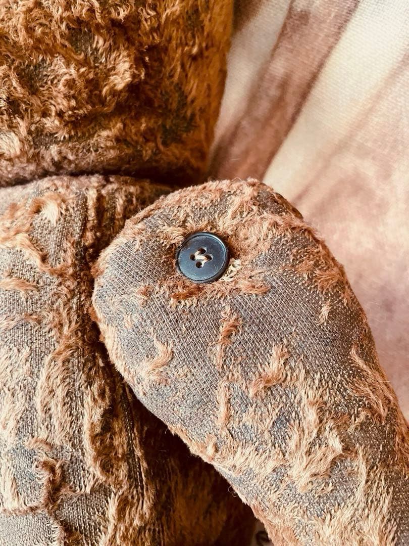 フランス　ブラウン　ヴィンテージベア　アンティークベア　JPM