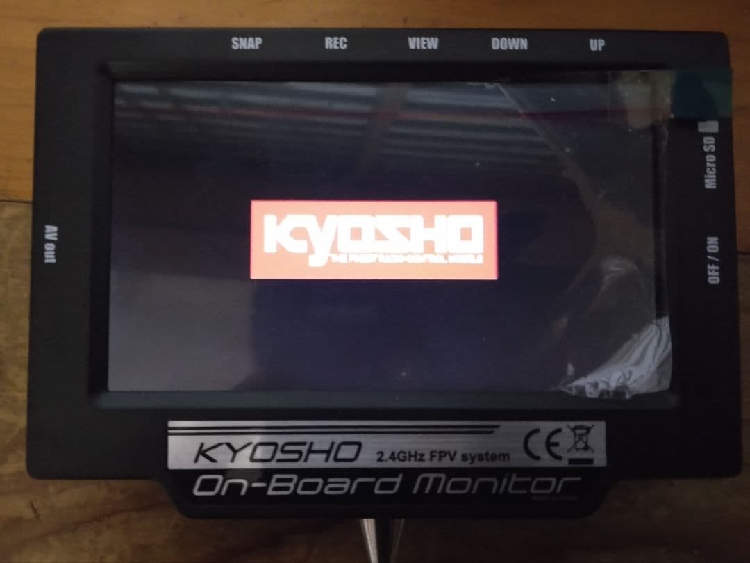 京商 ミニッツ オンボードモニター　2.4GHz FPV 82724BC