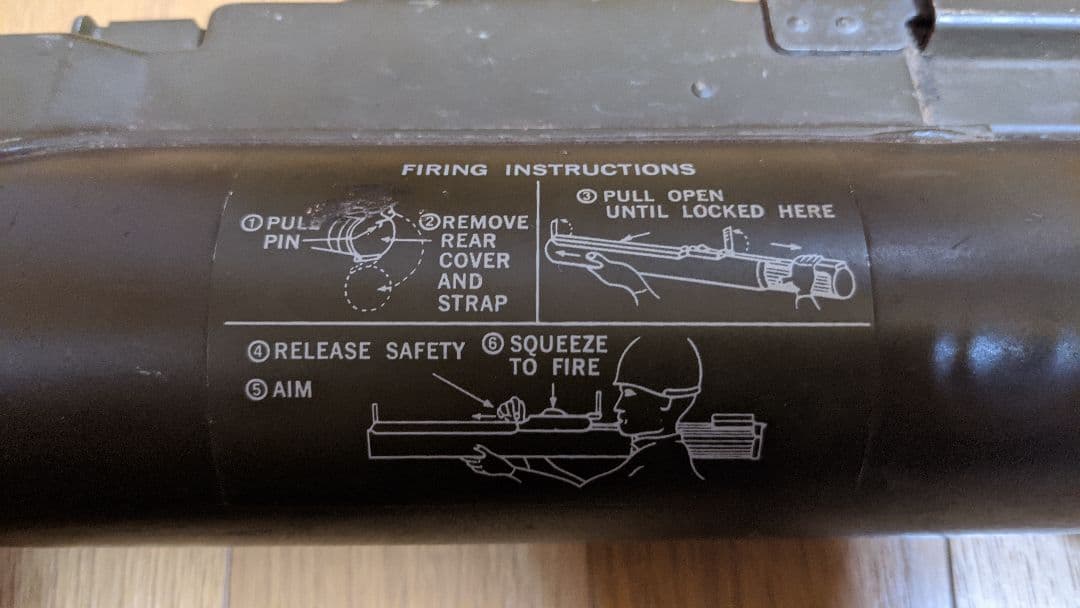 [実物・コレクション用]M72A2ロケットランチャー