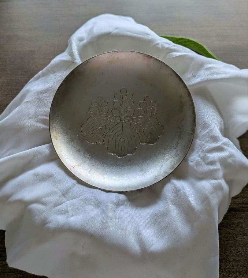 銀盃　造幣局製　運輸大臣　92g