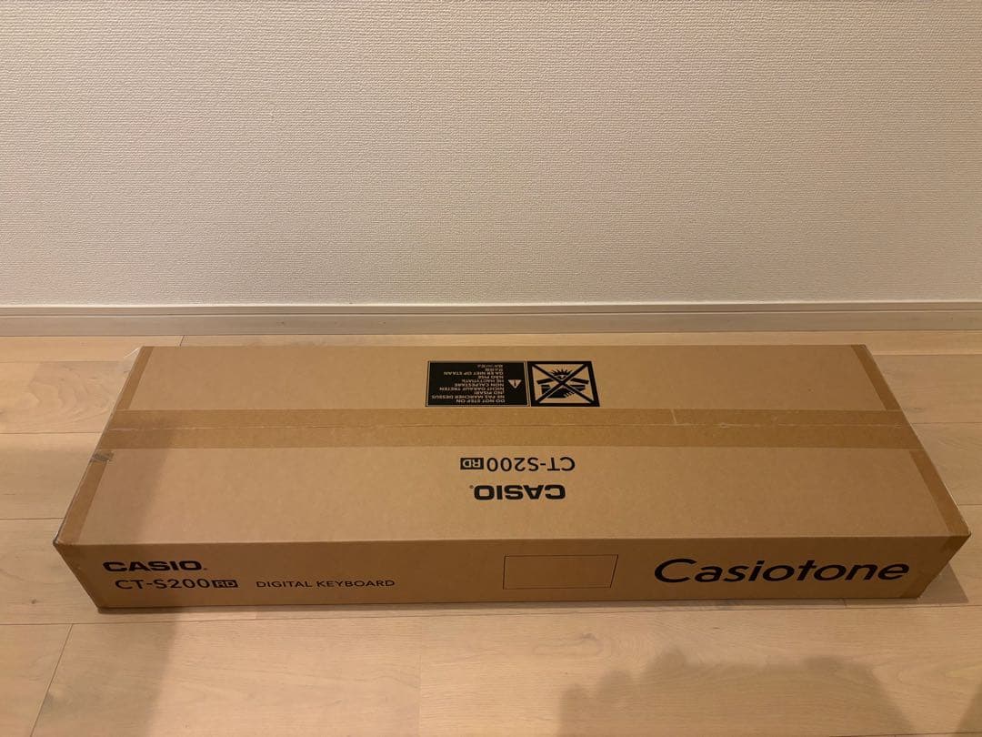 CASIO CT-S200RD RED ベーシックキーボード