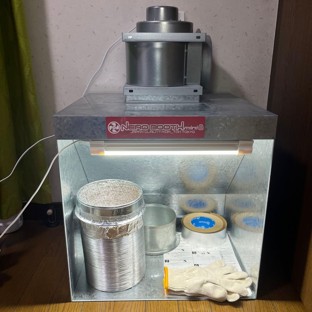 NERO BOOTH mini ネロブース 塗装ブース 中古品　ライト付き