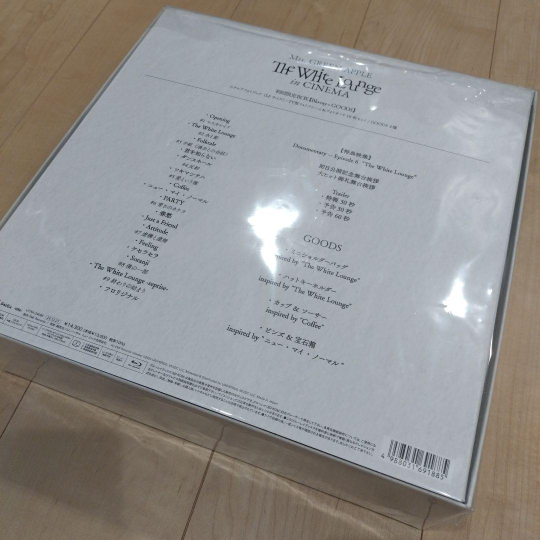 Mrs. GREEN APPLE ホワイトラウンジ クッション アクリルフレーム