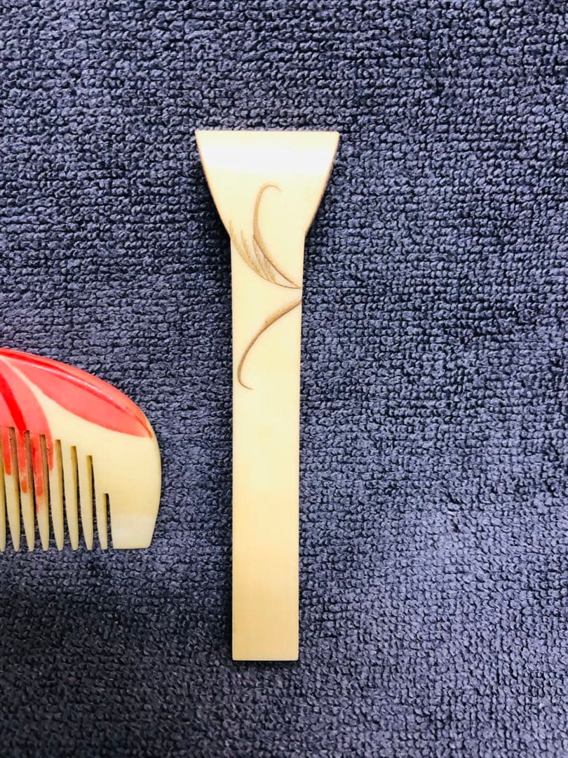 簪 かんざし　天然素材　和装小物　象嵌　簪 かんざし　アンティーク　時代物 美品