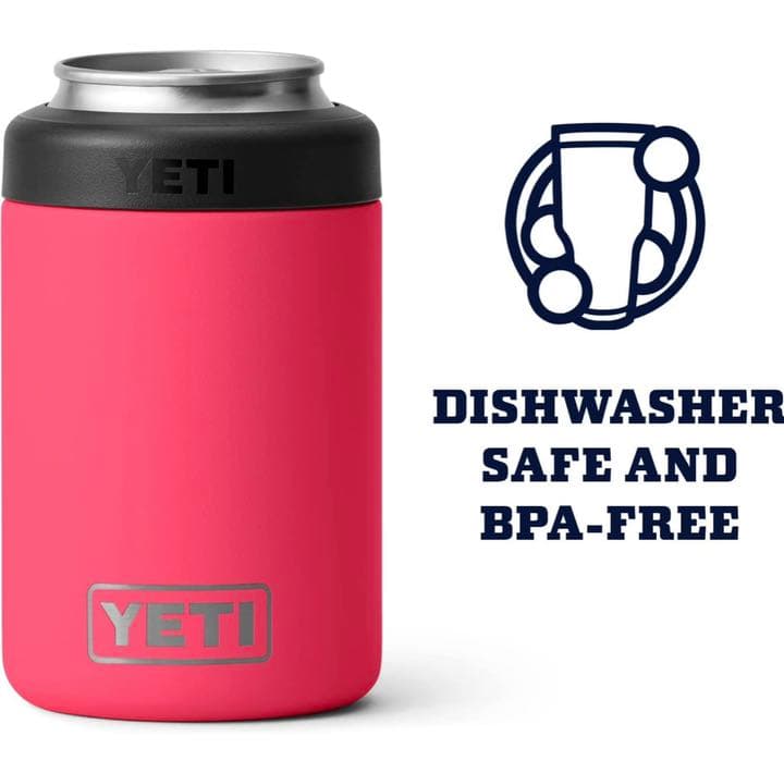 新品YETI ランブラー 黒ピンクセット 保冷缶ホルダー 12oz 350ml