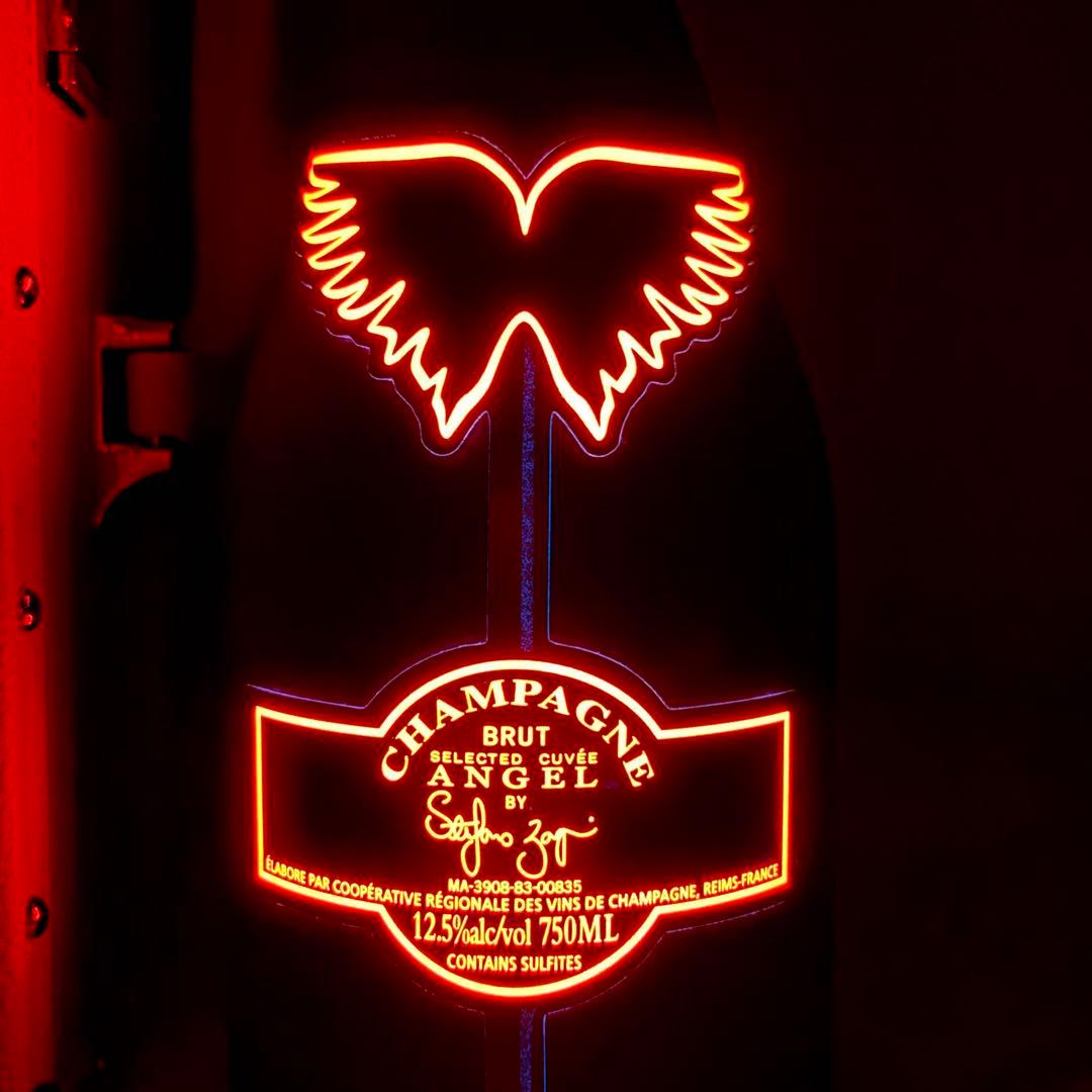 新品未開封エンジェルシャンパン ヘイローレッド ANGEL CHAMPAGNE