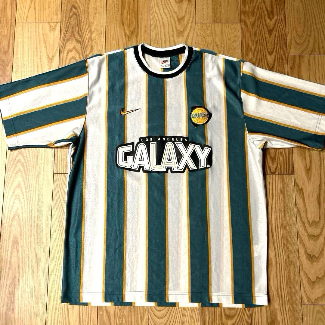 NIKE 銀タグ 90s ロサンゼルスギャラクシー サッカー ユニフォーム LA