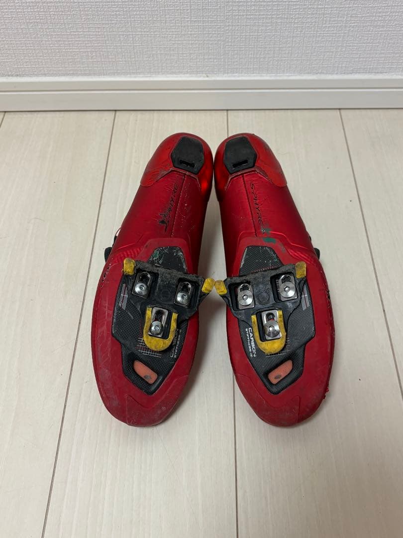 SHIMANO S-PHYRE RC9 SPD-SL ロードシューズ レッド