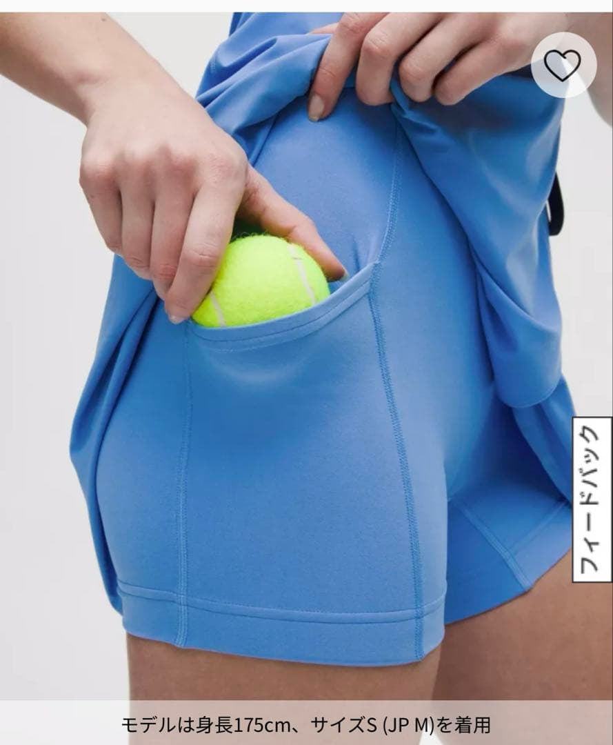 lululemon ラップフロント テニスドレス