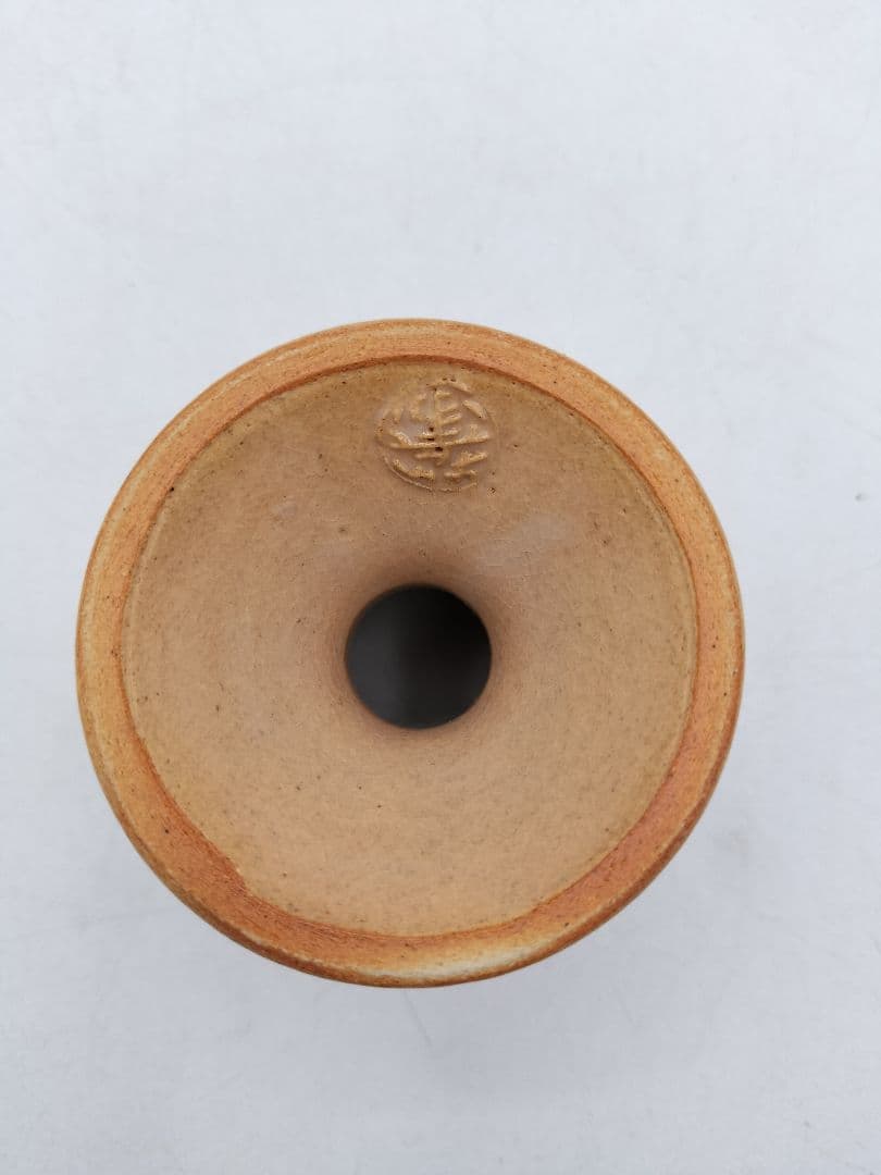 c811【新品・未使用】蓋置 萩焼 千切　坂倉新兵衛 木箱 茶道具