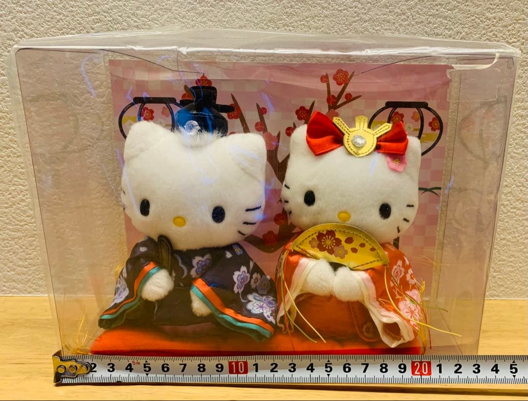 キティ　ダニエル　サンリオ　ひな祭りドール　ひなぬいぐるみ