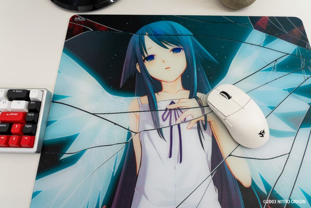 ふもコレ　ガラスマウスパッド　沙耶の唄　コラボ商品