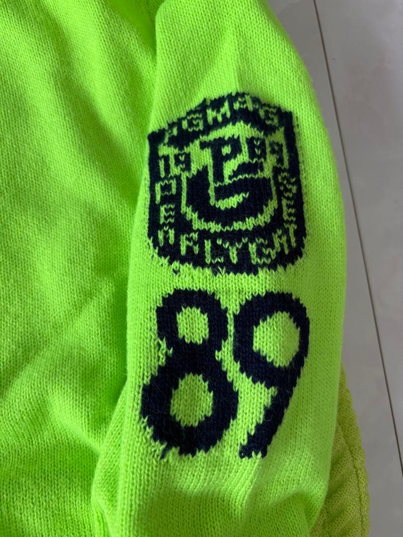 ⭐︎PEARLY GATES ☆ アウター 蛍光イエロー ナイロンセーター