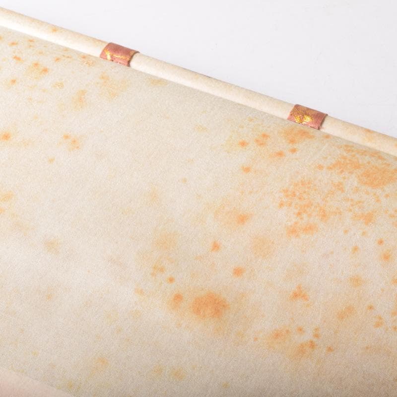 掛軸　大徳寺　柴野　長谷川寛州筆　立雛図　「桃花千歳春」　共箱　C　7738A