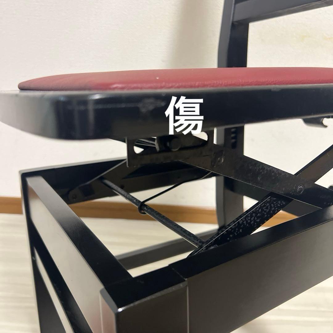 【中古リニューアル】河合楽器・背付ピアノ椅子(全国送料込み)トムソン椅子