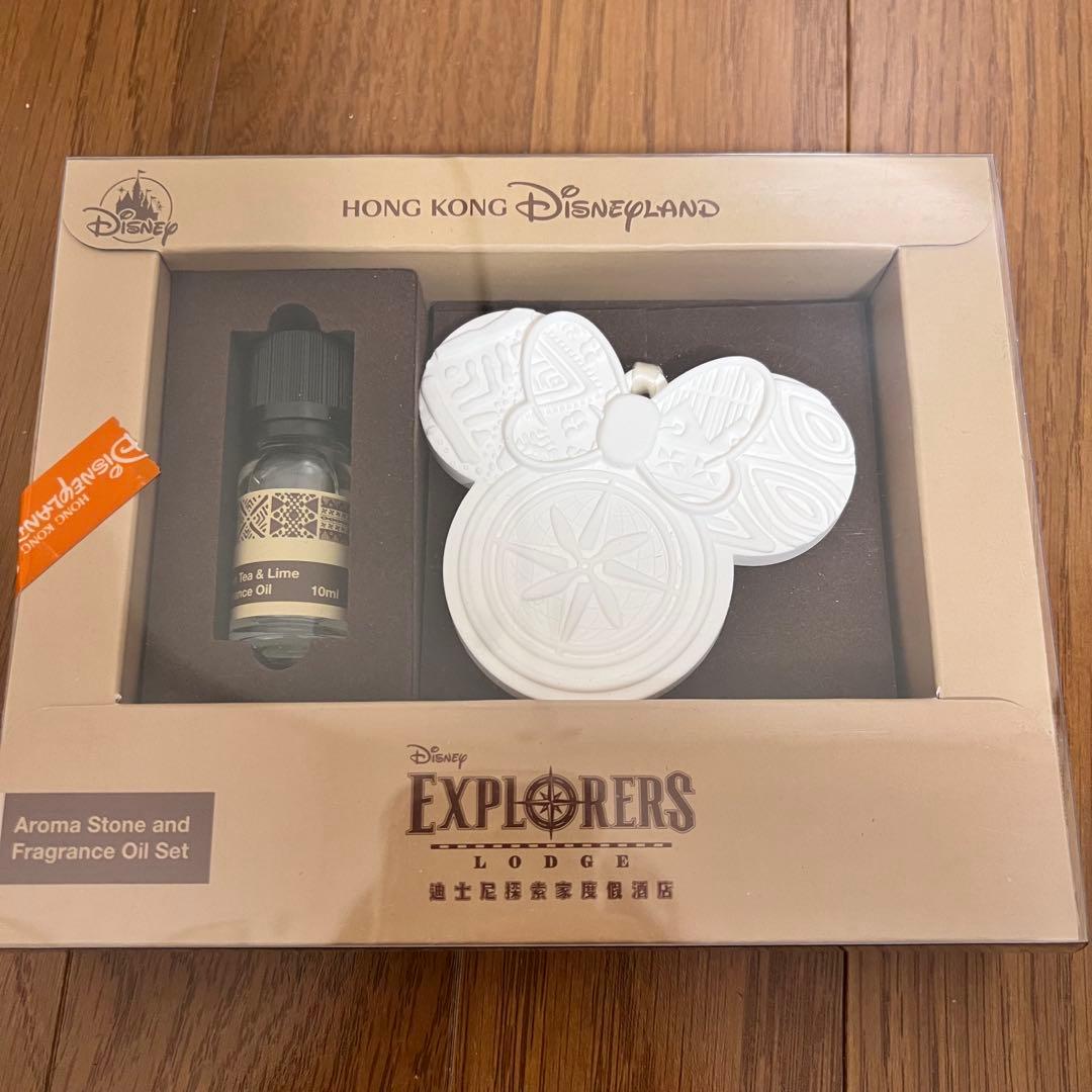 香港ディズニー　エクスプレスローラーロッジ　アロマセット