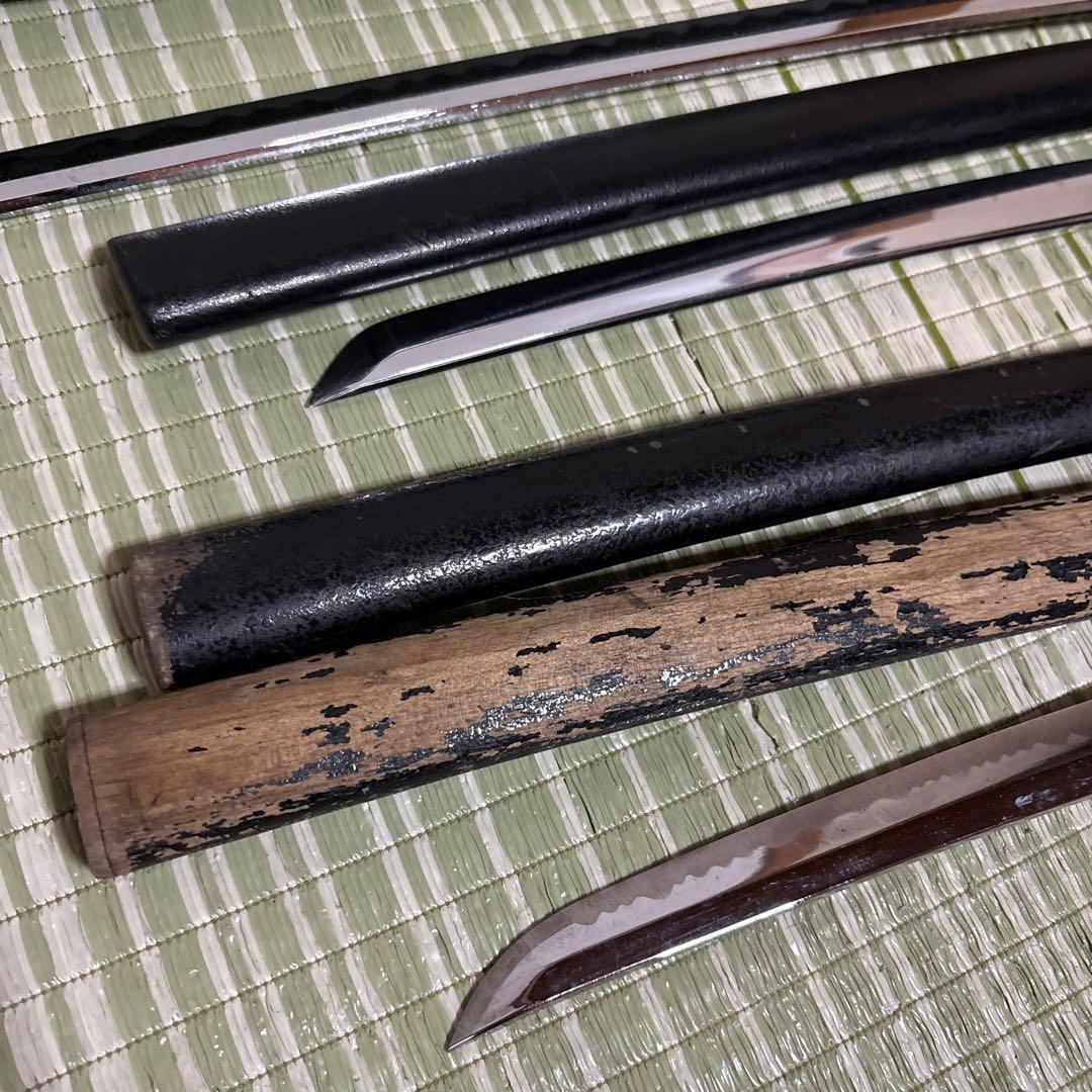 模造刀　模擬刀　武士　侍　伝統工芸　剣　ソード小太刀　鞘　鍔　大衆演劇　５本