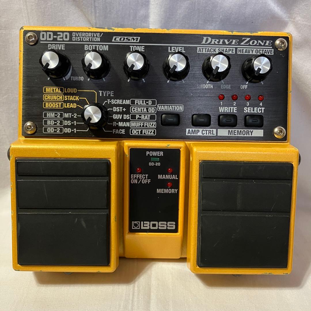 BOSS OD-20 DRIVE ZONE 歪み全般をカバー 動作確認済み