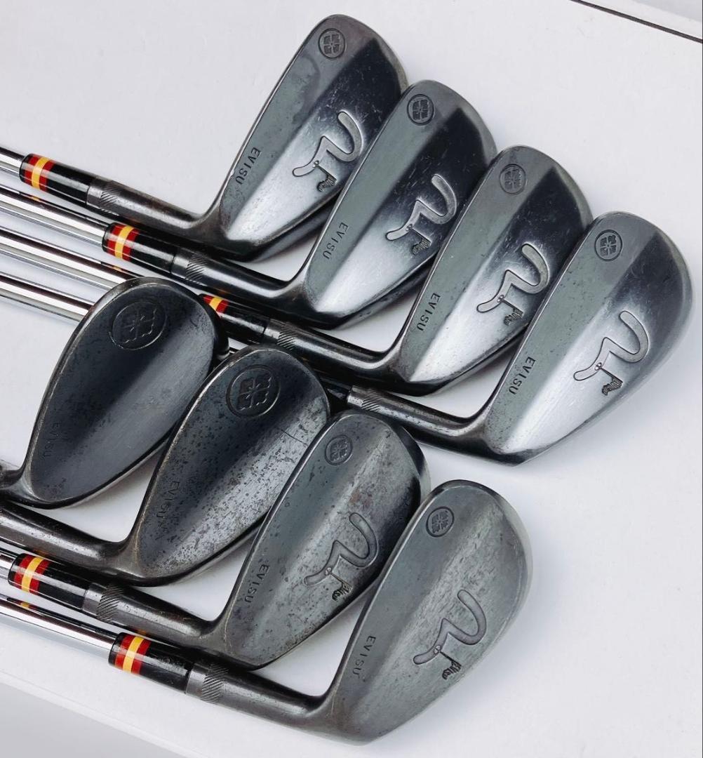 幻の逸品!! EVISU アイアン ゴルフクラブセット 8本 メッキ加工