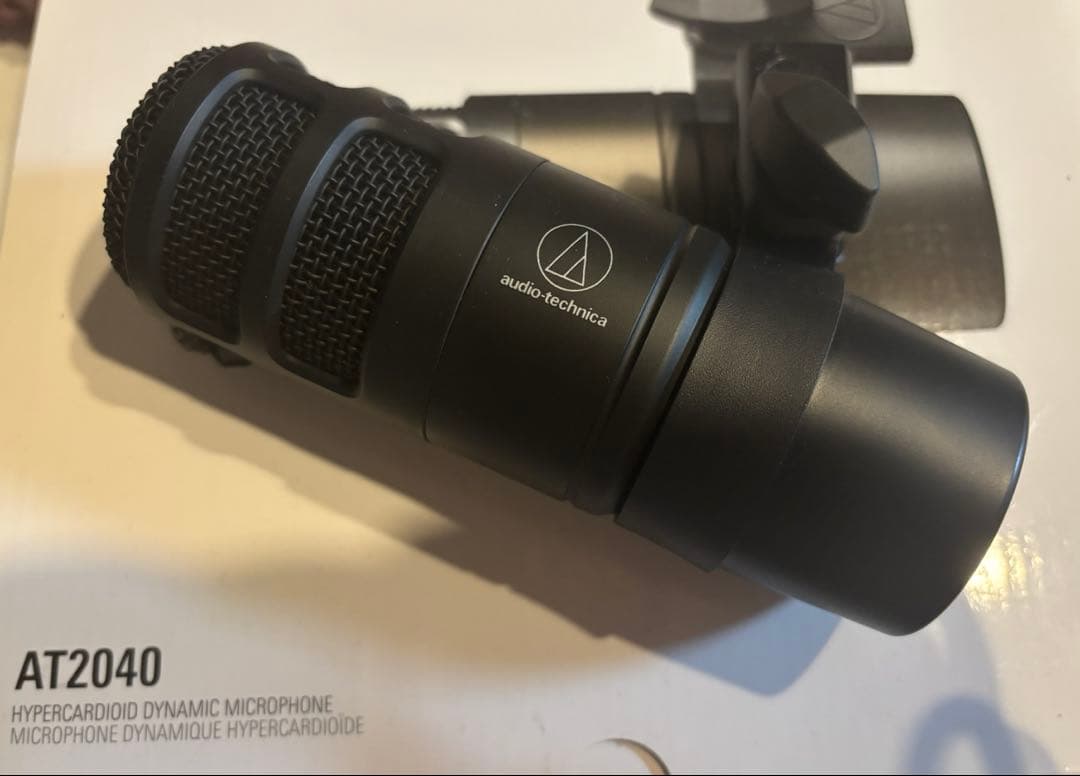 Audio-Technica AT2040 ダイナミックマイク XLRコード付き
