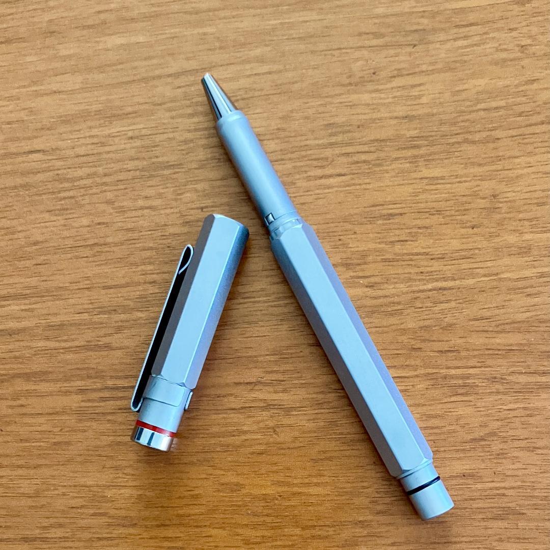 《稀少・廃盤》ロットリング ニュートン ローラーボール シルバー