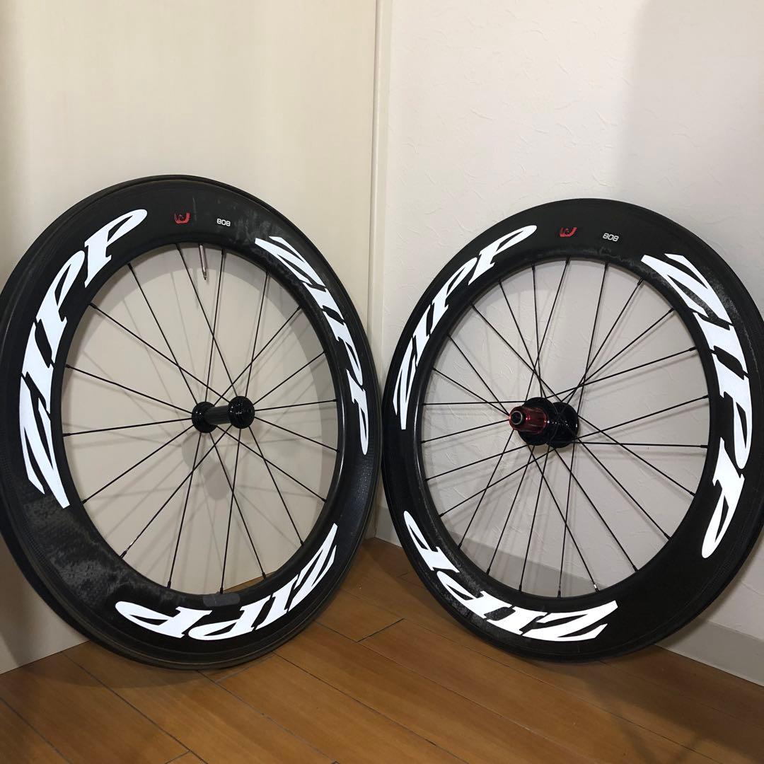 ZIPP 808 Firecrest TU カーボンホイール 前後セット