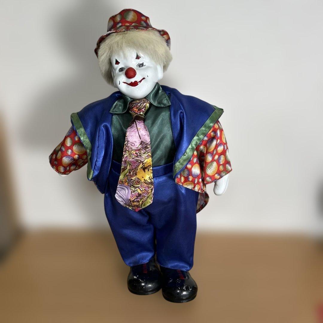 アンティーク可愛いピエロ高さ約50センチ