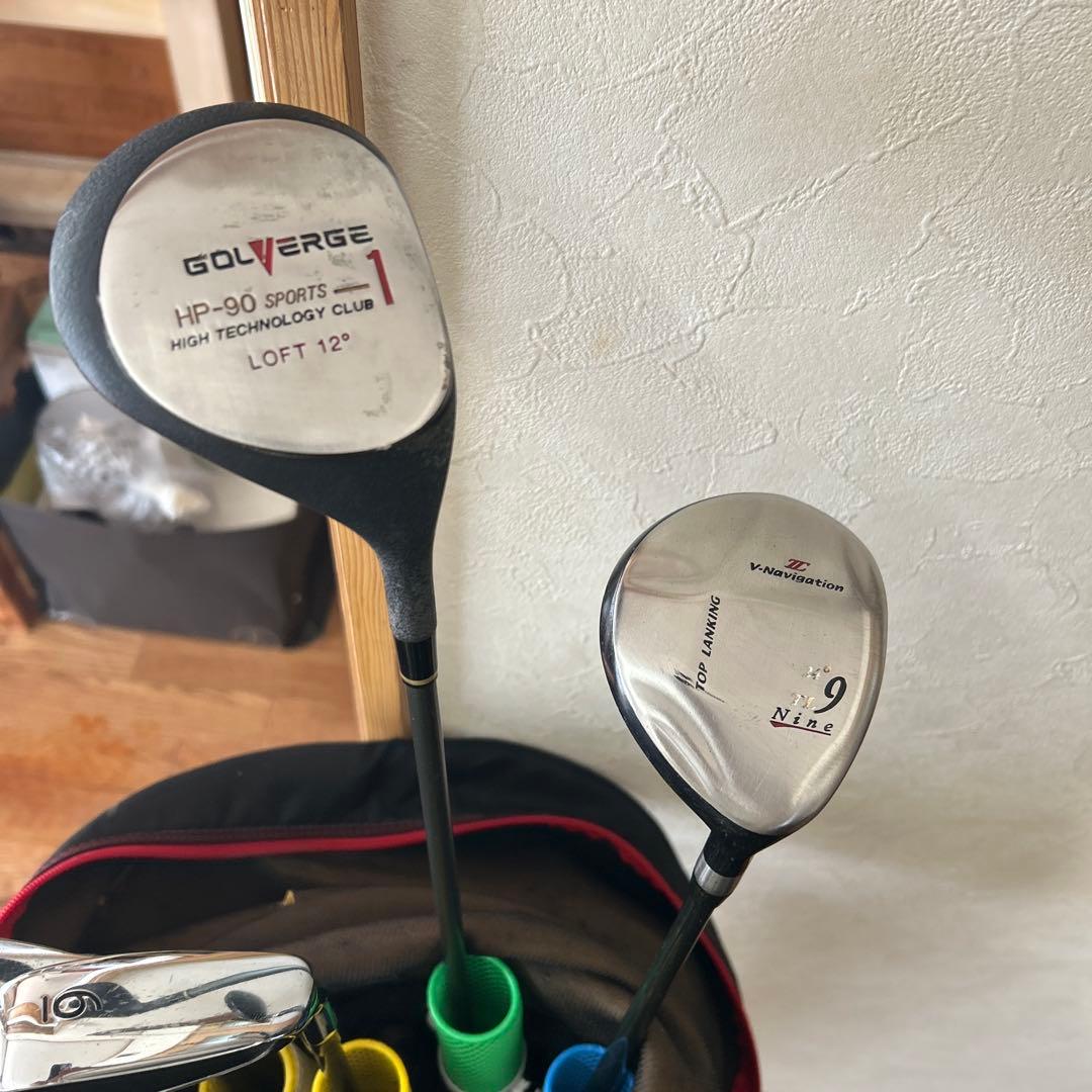 etmnic キャディーバッグ マックレガー　アイアン7本　ツアーステ-ジ　DW