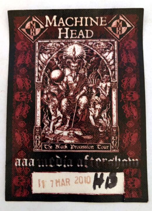 ■激デットストック■MACHINE HEAD_AAAパス_新品 _非売品