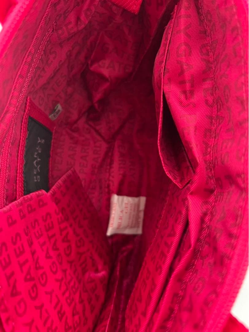 PEARLY GATES ピンク トートバッグ　カートバッグ　ラウンドバッグ