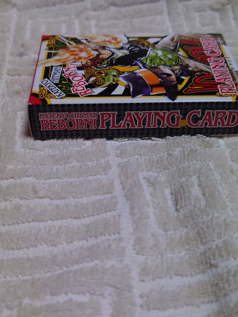 【希少】家庭教師ヒットマンREBORN。トランプ　原作絵柄。沢田/雲雀/獄寺他。