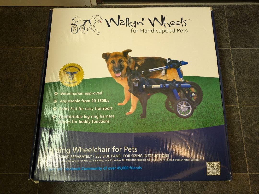 ウォーキンホイールズ　犬 車椅子