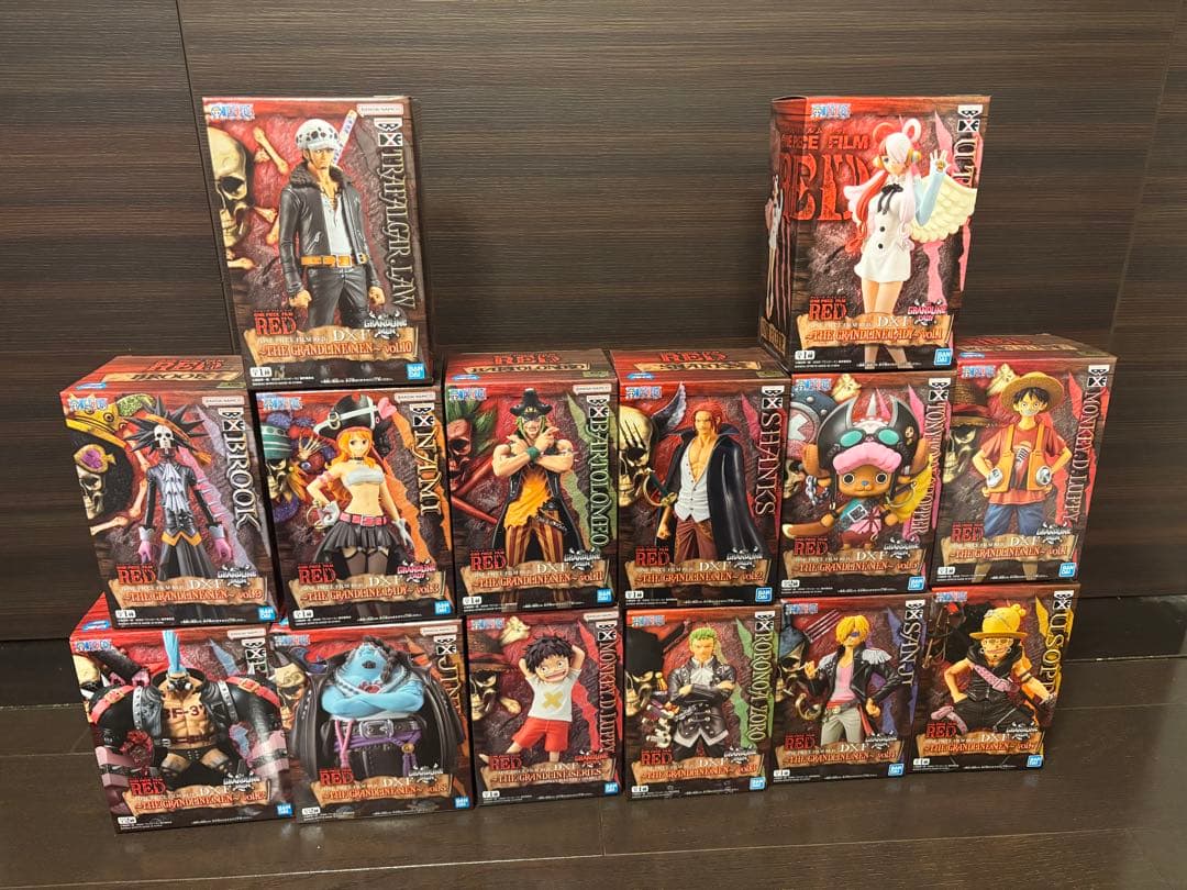 ワンピース RED フィギュア 全14体セット
