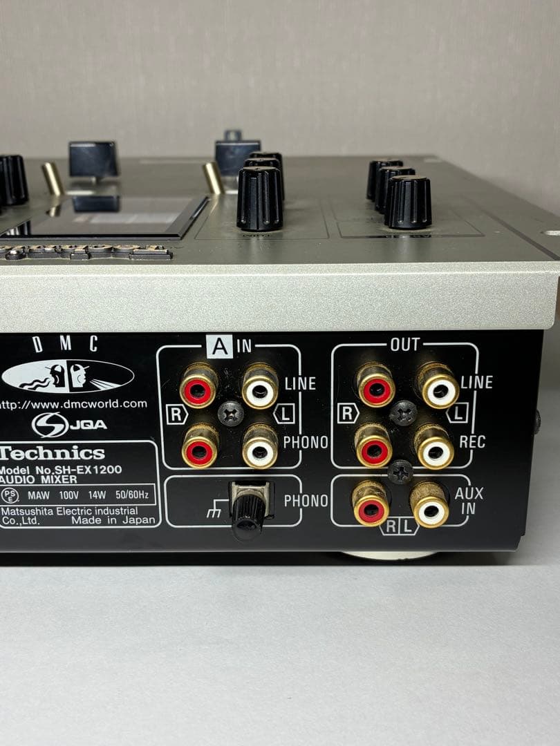 美品　Technics DJミキサー SH-EX1200 動作確認済み　送料無料