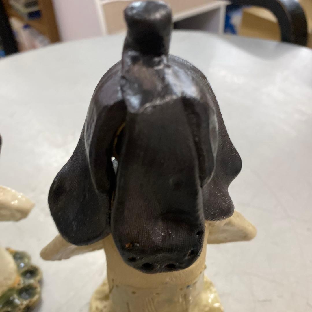 陶器　焼き物　水野雅子　作家作品　雛人形　雅子手稔り夫婦立體