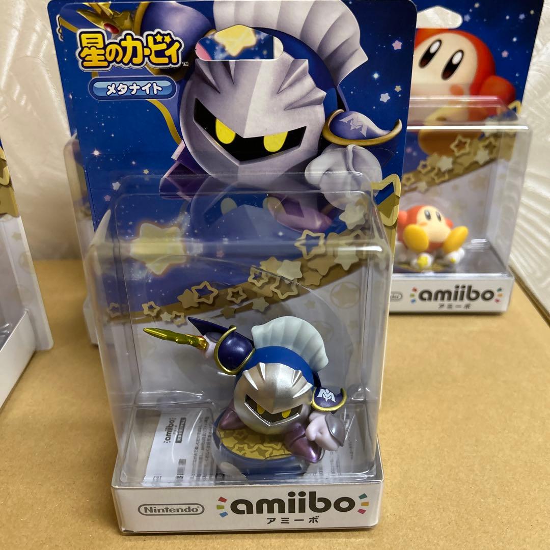 amiibo　カービィ　ワドルディ　メタナイト　デデデ大王 セット売り　新品