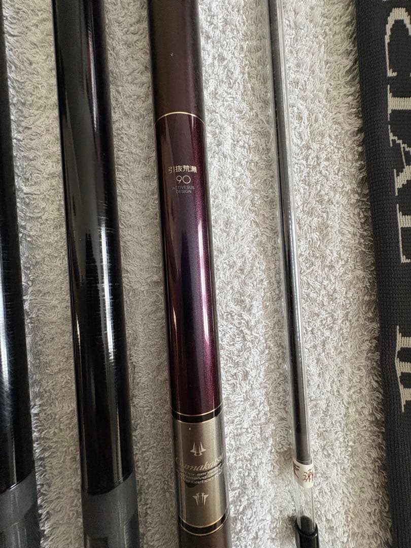 【美品】がまかつ がま鮎 POWER SPECIAL Ⅲ 引抜荒瀬 90