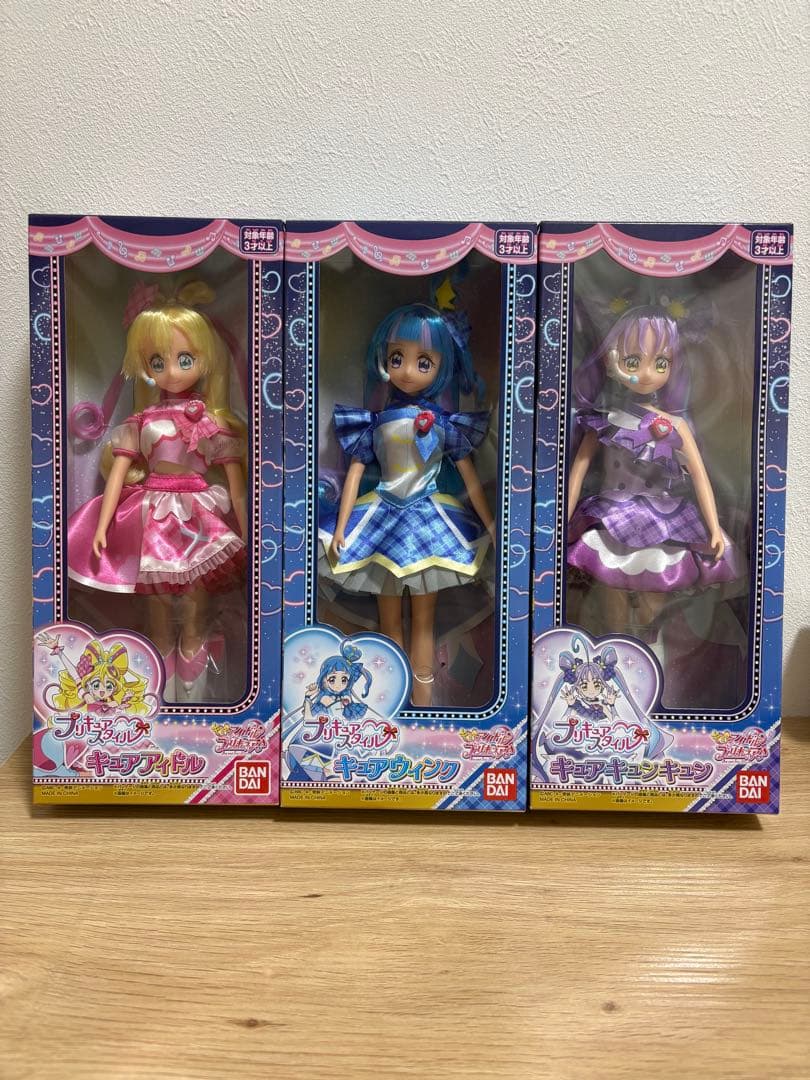 キミとアイドルプリキュア プリキュアスタイル キュアアイドル ウインク 3体