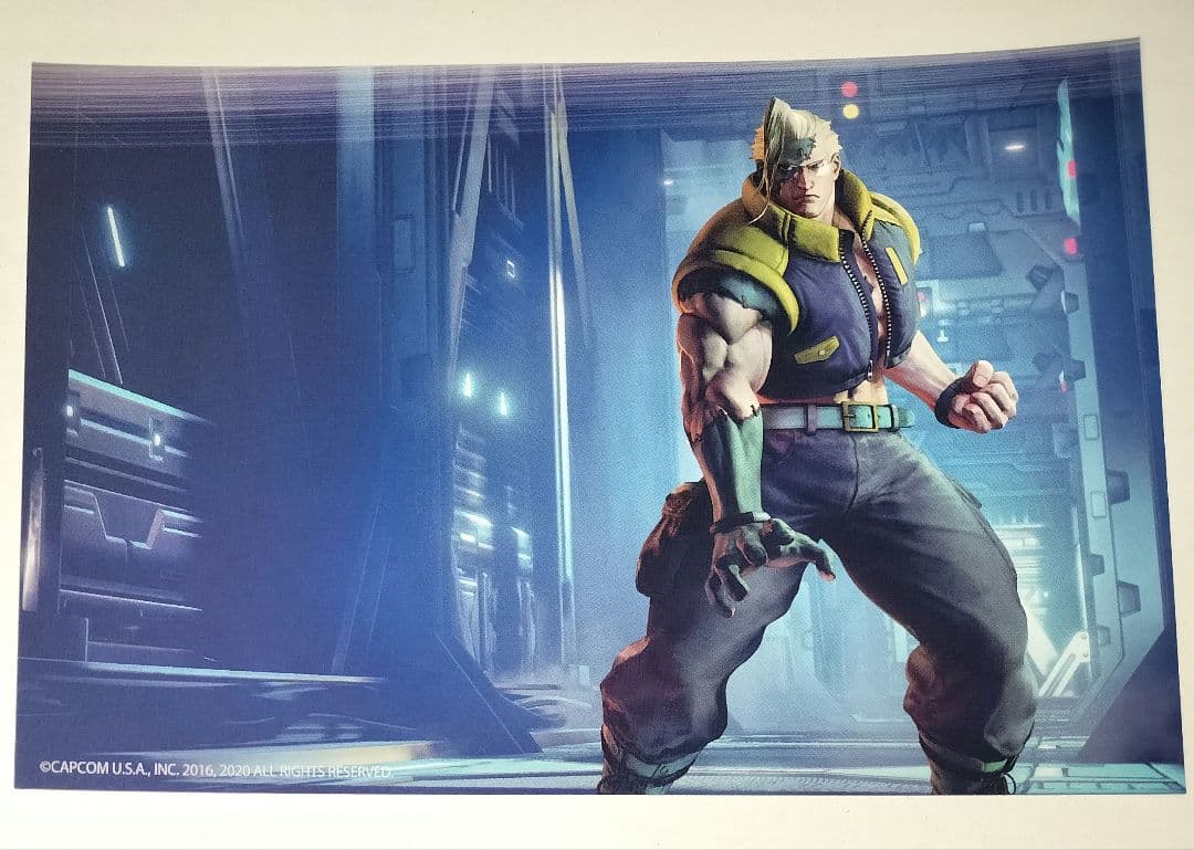 ストリートファイターV ナッシュ ポストカード 特典 カプコンカフェ