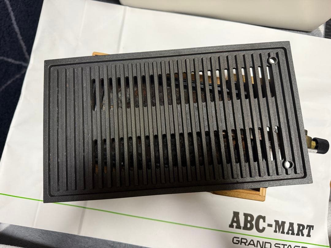 無煙コンロ けむとうなかぁ おうち焼肉 カセットボン未使用6本付き