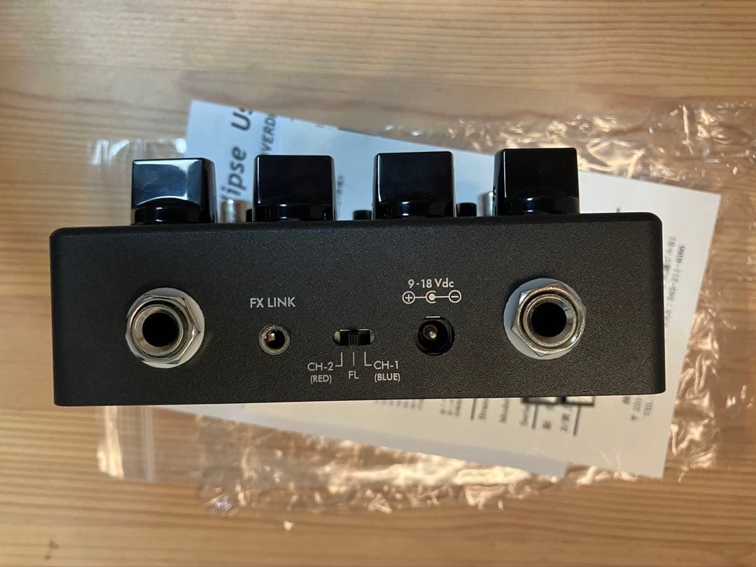 Suhr Eclipse デュアルチャンネルオーバードライブ