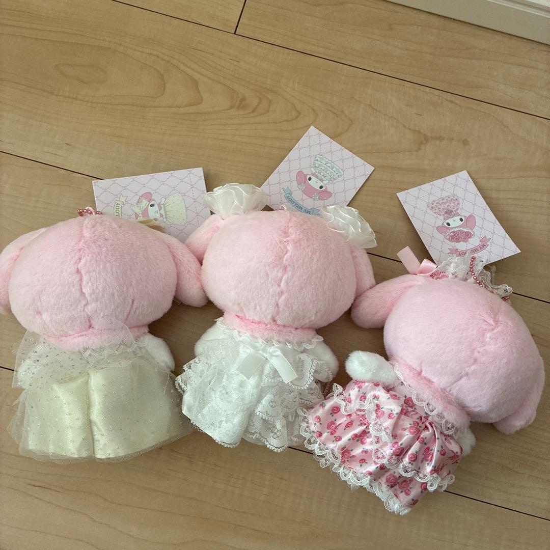 レディマイメロディ マイメロ　マスコットホルダー3点セット