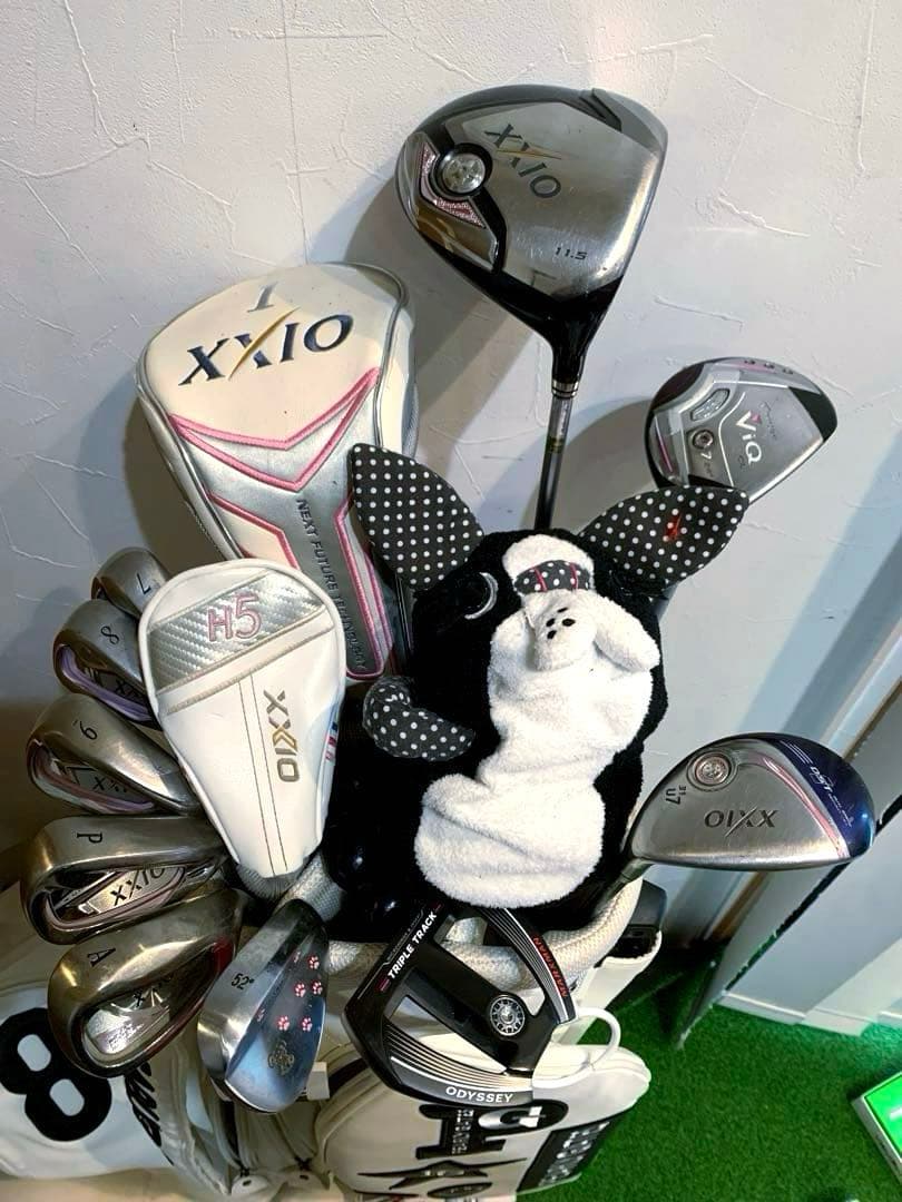 豪華　ゼクシオ　レディースゴルフクラブ フルセット　バッグ/パーリーゲイツ