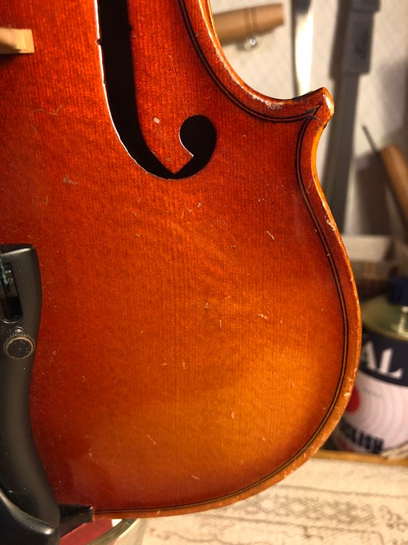 【駒&魂柱調整済】Suzuki分数バイオリンNo280 1/4 1994