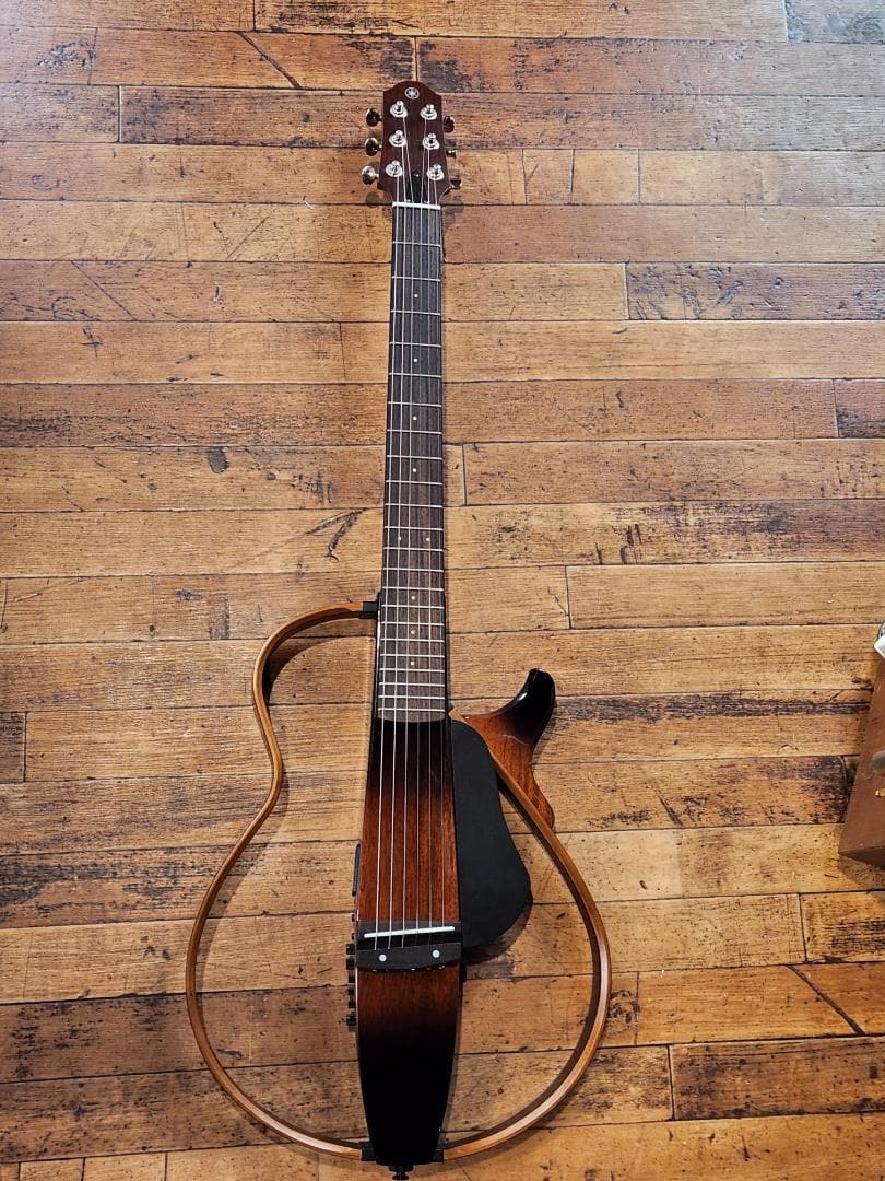 YAMAHA サイレントギター タバコブラウンサンバースト SLG200S　美品