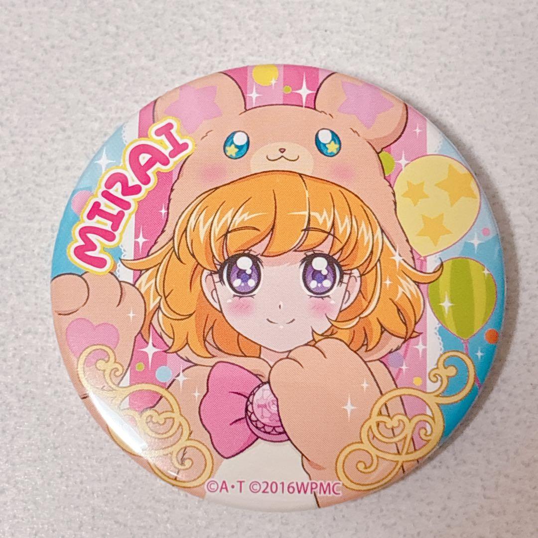 魔法使いプリキュア 映画 限定 缶バッジ 朝日奈みらい モフルン ミラクル
